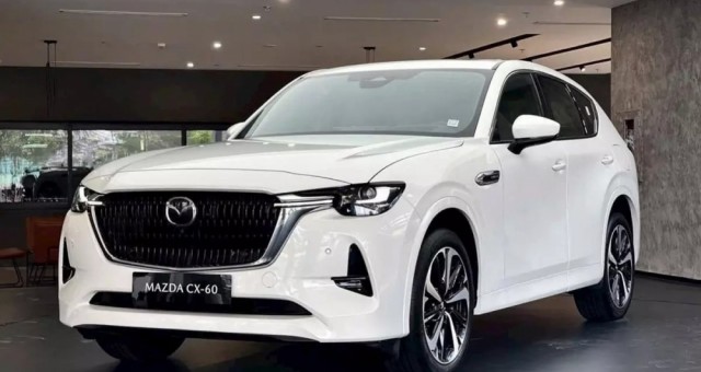 Mazda CX-60 'rục rịch' về Việt Nam: Dùng máy hybrid, giá dự kiến khoảng 1,8 tỷ đồng